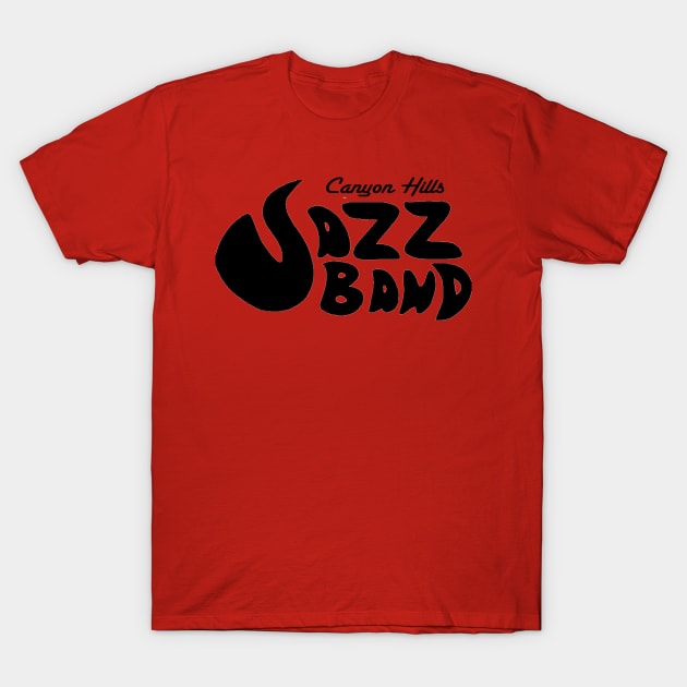 Canyon Hills Jazz Band (light colors) T-Shirt by Canyon Hills Music
